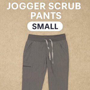 FIGS Jogger Scrub Pants | Size Small | Gray | Comfortable & Stylish